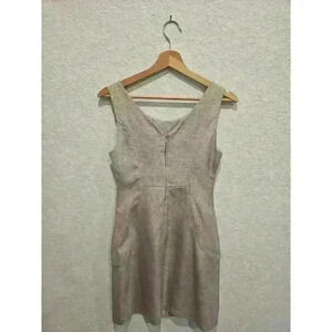 The Limited heather tan dress. very flattering women's 0